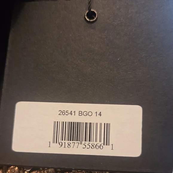 Mac Duggal Ieena Gold & Black One Shoulder Tiered Ruffle Maxi Gown - Picture 3 of 12